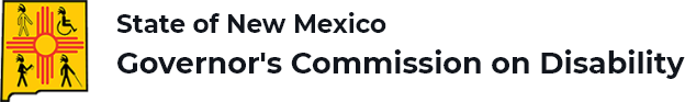 State of New Mexico Governor's Commission on Disability logo